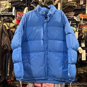 Vintage 90s Men’s Gerry G Blue Puffer Jacket